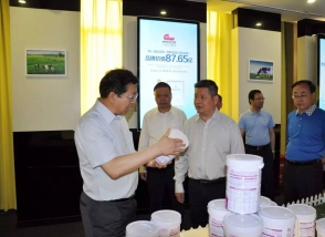 青海省副省長王黎明蒞臨明一國際考察調(diào)研 