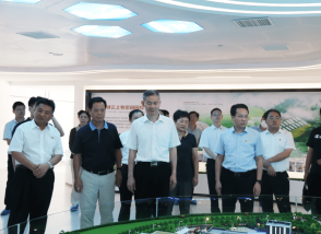 福建省三明市委書記林興祿走進明一國際生態(tài)高新科技園調(diào)研