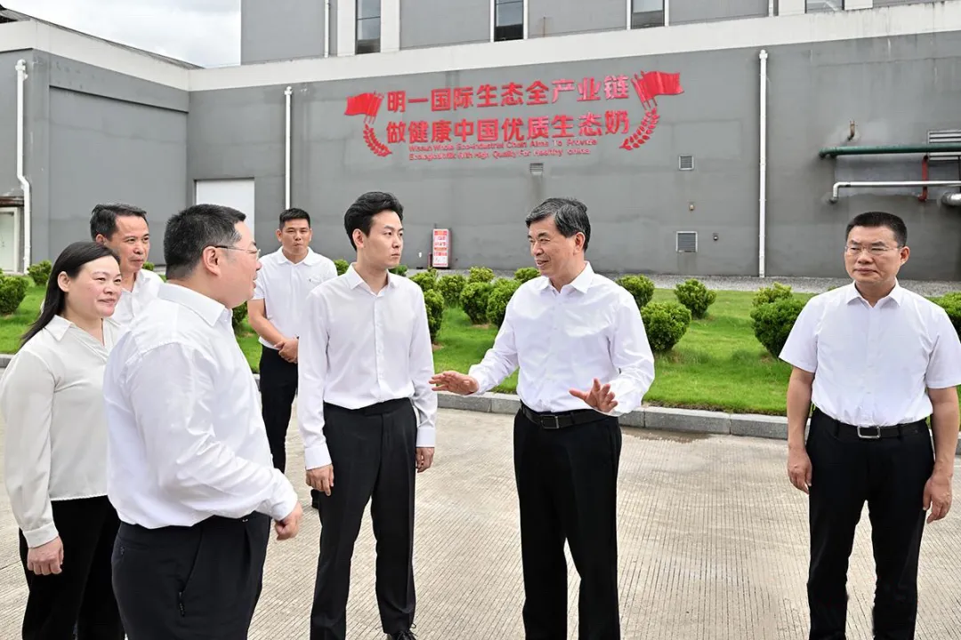 福建省委書記周祖翼蒞臨明一國際生態高新科技園考察指導