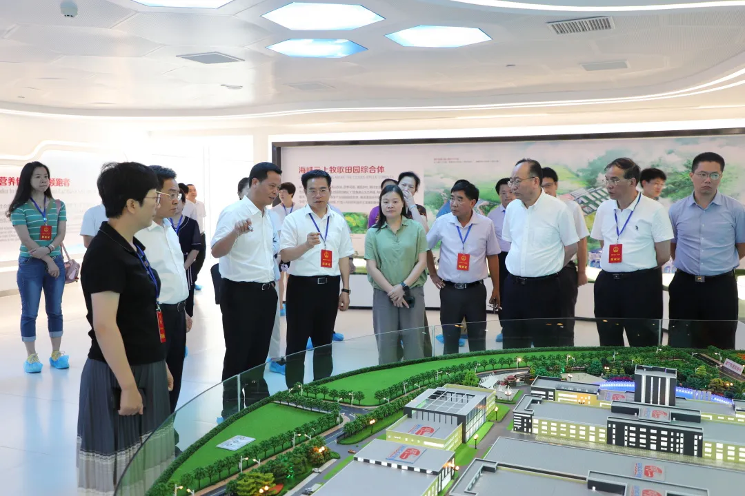 福建省委常委周聯清一行蒞臨明一國際建寧生態基地調研指導