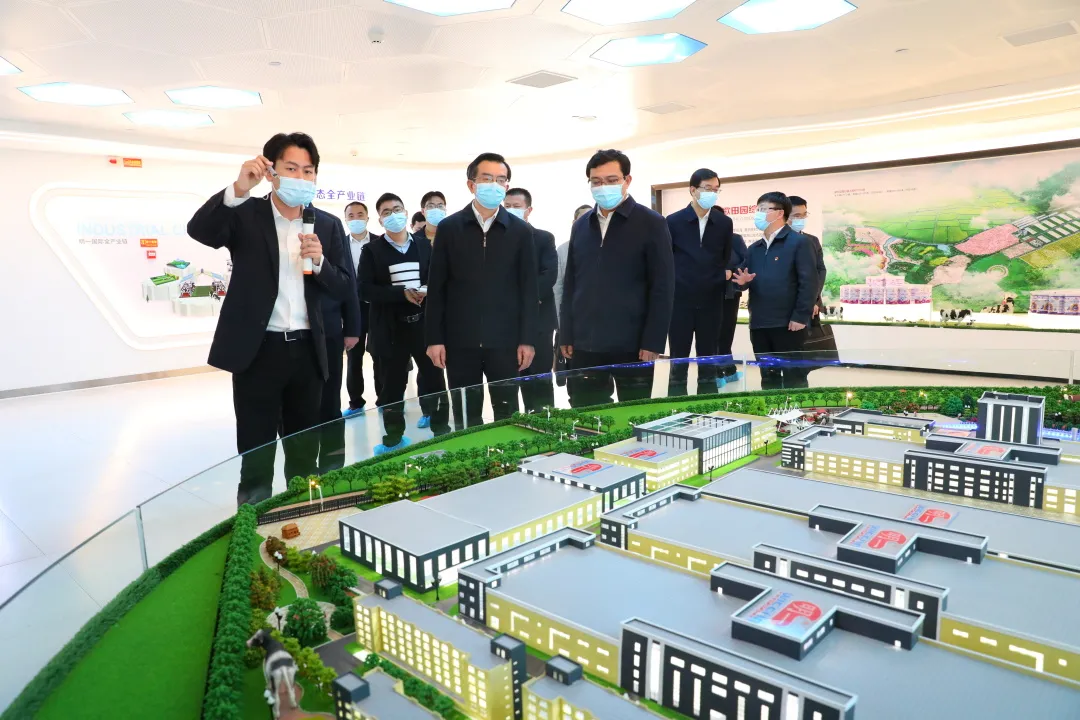 福建省政法委書記羅東川一行蒞臨明一建寧高新生態科技園調研指導