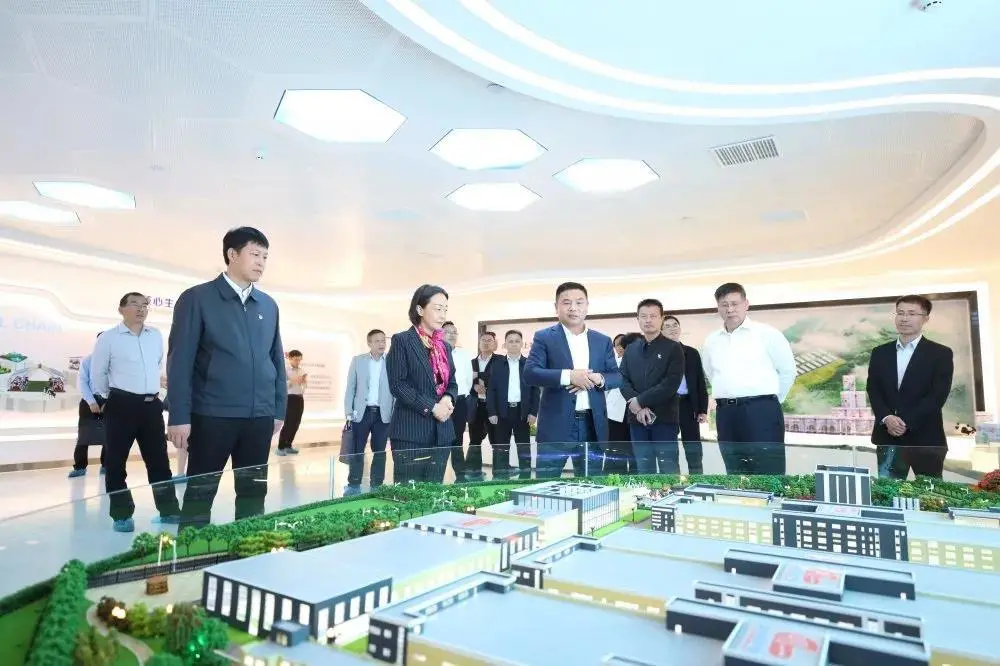 福建省副省長郭寧寧一行蒞臨明一國際建寧生態高新科技園調研指導